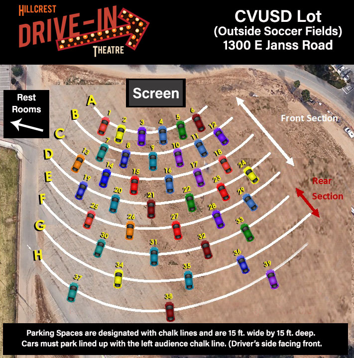 Drive-In Movie (Paved Lot Outside Baseball Fields)