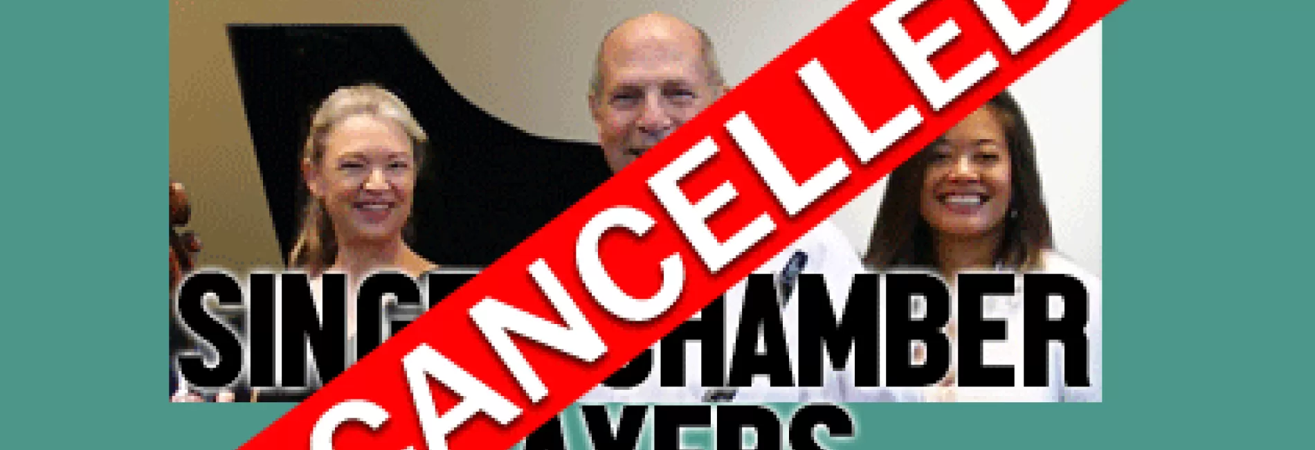 Cancelled, refunds processing. Singer Chamber Players: Clarinet, Cello, & Piano